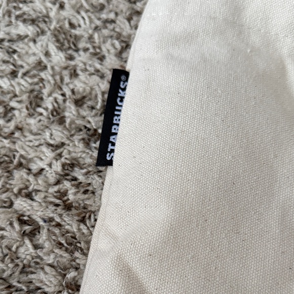 Starbucks Cream and Blue Shoulder Bag - Picture 6 of 6